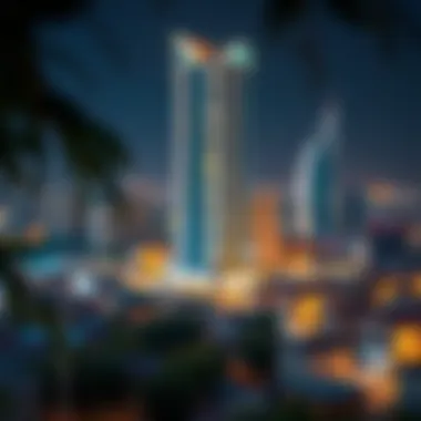 Surrounding neighborhood of Al Fahad Building highlighting vibrant community
