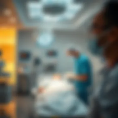High-Quality Patient Care at American Hospital Patient receiving care in an advanced medical facility