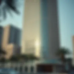 Bayswater Tower's striking facade showcasing modern design