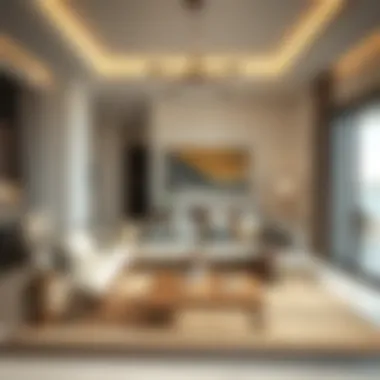 Chic Interiors of Beach Houses in Dubai Elegant interior design of a Dubai beach house