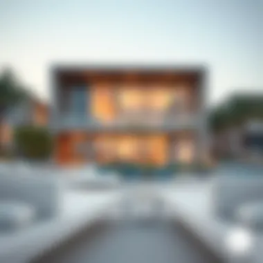 Modern Beachfront Luxury in Dubai Stunning beachfront property showcasing modern architecture