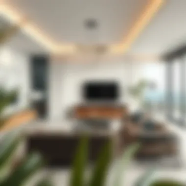 Luxurious Interiors at Beachgate by Address Luxurious interiors of a Beachgate by Address residence