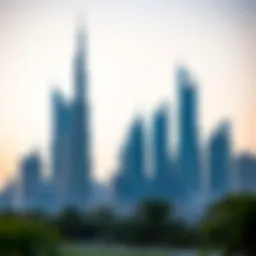 Modern skyline of Dubai showcasing relocation potential