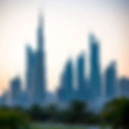 Modern skyline of Dubai showcasing relocation potential