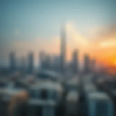 Binghatti's Impact on Dubai's Skyline A panoramic view of Dubai's skyline featuring Binghatti's developments