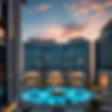 Stunning architectural view of Binghatti Vista