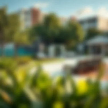 Community Amenities in Binghatti Vista Lush community amenities at Binghatti Vista