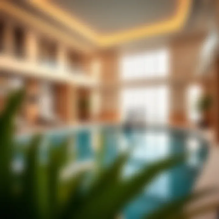 Exceptional Amenities of Bugatti Residence Exclusive amenities at Bugatti Residence including pool and gym