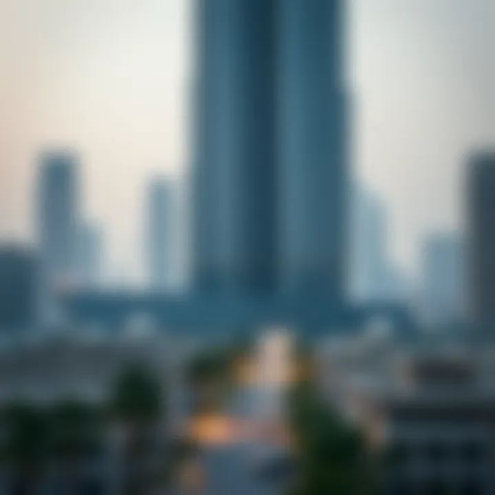 Surrounding neighborhood of Burj Al Noor