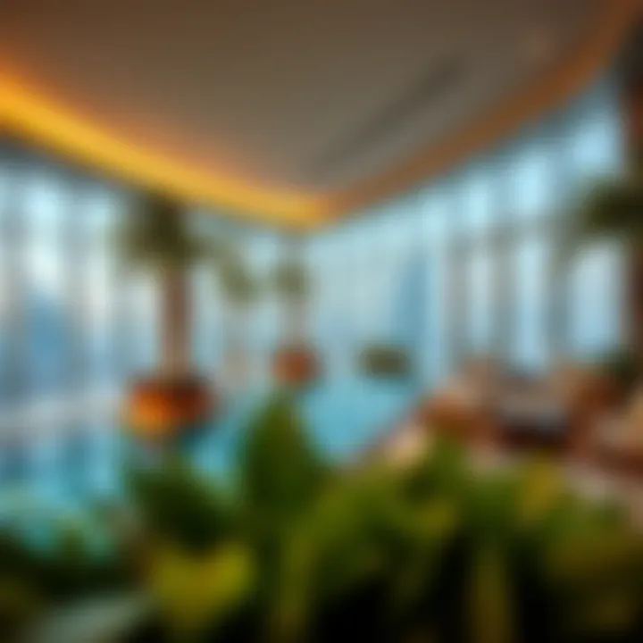 Luxury Amenities at Burj Vista Tower 1 Luxurious amenities available at Burj Vista Tower 1