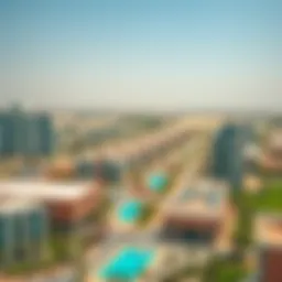 Stunning view of Nakheel properties in Dubai