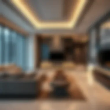 Modern Luxury Apartment Interior Luxury apartment interior reflecting modern design