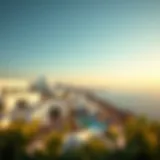 Stunning architectural view of Damac Lagoons Santorini