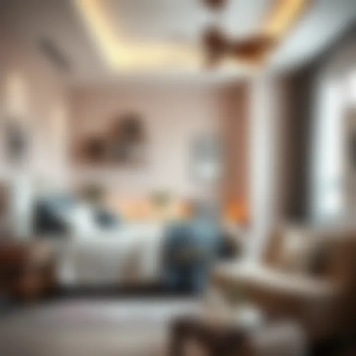 Personalized decor in a girl's bedroom showcasing unique style