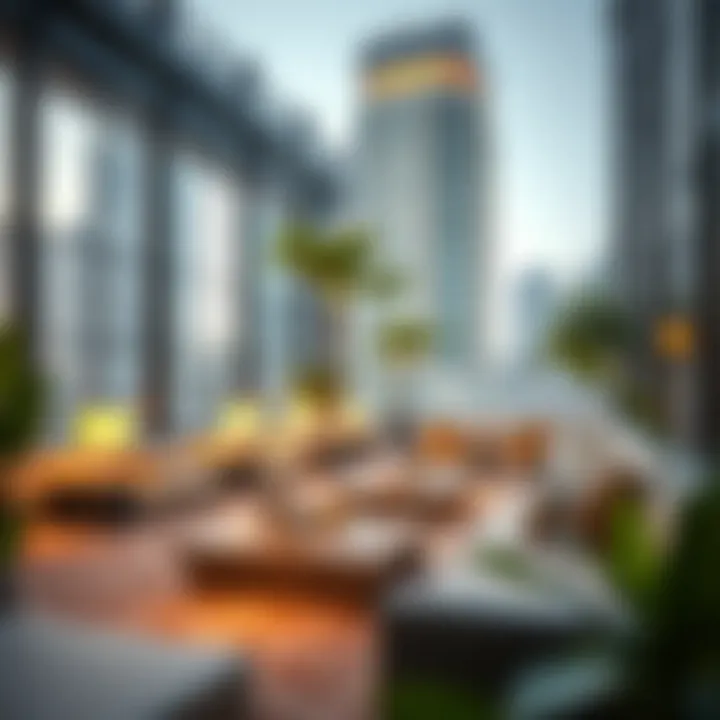 Leisure and Relaxation in DIFC Relaxing leisure space in DIFC with inviting ambiance
