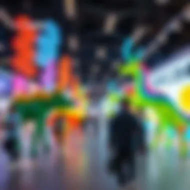 Cultural Richness of DIFC Vibrant art installations at DIFC's cultural event