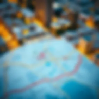 Map of Affordable Areas in Dubai Map highlighting key affordable areas in Dubai
