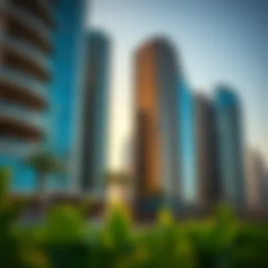 Dubai: A Hub of Business Excellence Business district highlighting Dubai's economic prowess