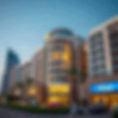 Living the Luxe Life in Dubai Luxurious lifestyle experience in a vibrant Dubai neighborhood