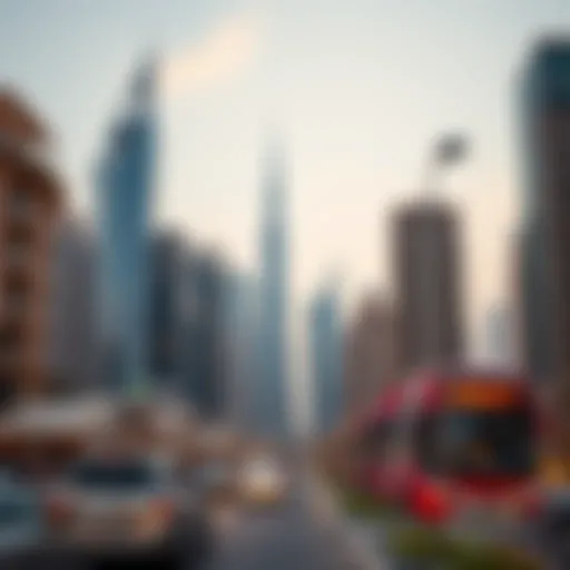 Stunning skyline showcasing modern architecture in Dubai