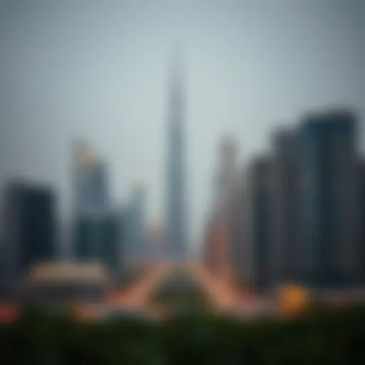 Modern Dubai skyline showcasing real estate