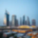 Stunning skyline of Dubai showcasing modern architecture