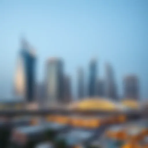 Stunning skyline of Dubai showcasing modern architecture