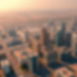 Aerial view of BurJuman and Al Ghurair Real Estate