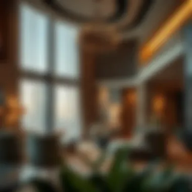 Elegant Interiors of Al Ghurair Residences Luxury apartment interiors in Al Ghurair properties
