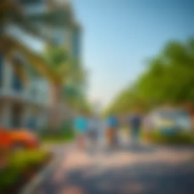 Vibrant community amenities such as parks and recreation areas