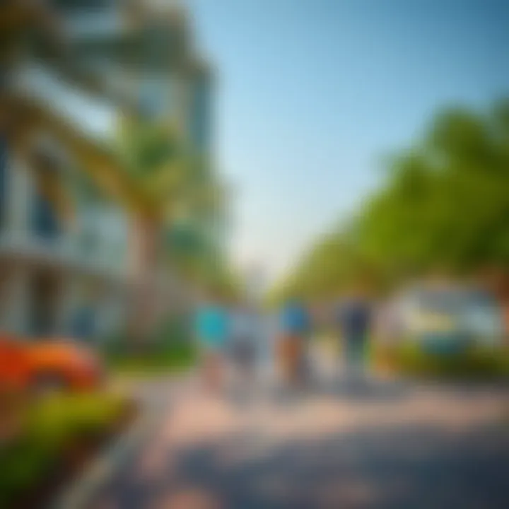 Vibrant community amenities such as parks and recreation areas