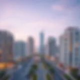 Modern Architecture in Al Markaziyah West Stunning skyline of Al Markaziyah West showcasing modern architecture