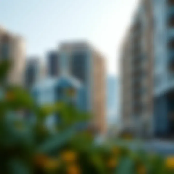 Modern Residential Architecture in Al Shaab Modern residential buildings in Al Shaab highlighting architectural diversity