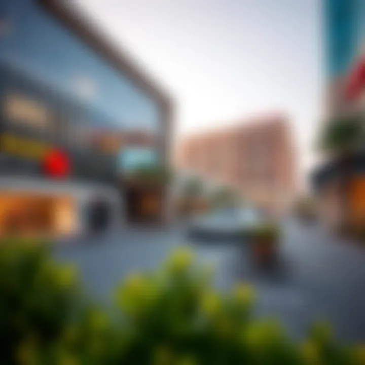 Accessibility features of the Arabian Centre including transportation options