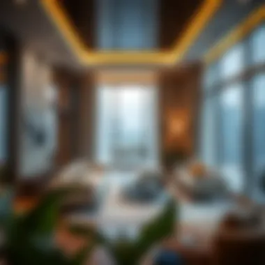 Interior Design of Azizi Apartment Luxurious interior of an Azizi Projects apartment