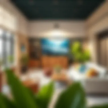 Shared Living Amenities Common area showcasing amenities in Al Quoz shared living