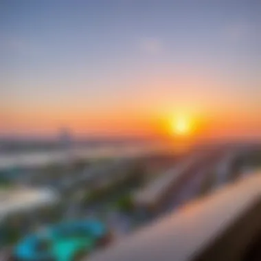 Lifestyle Experience at BM Tower Al Nahda Scenic view of Al Nahda from BM Tower highlighting the lifestyle