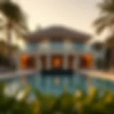 Luxurious villa on Palm Island