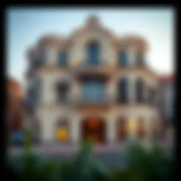 Stunning architectural features reminiscent of European design