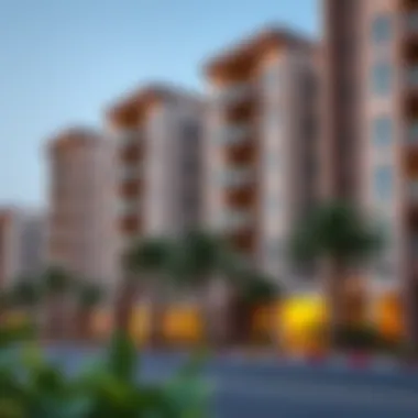 Modern Residential Buildings in Hamriya Modern residential buildings in Hamriya