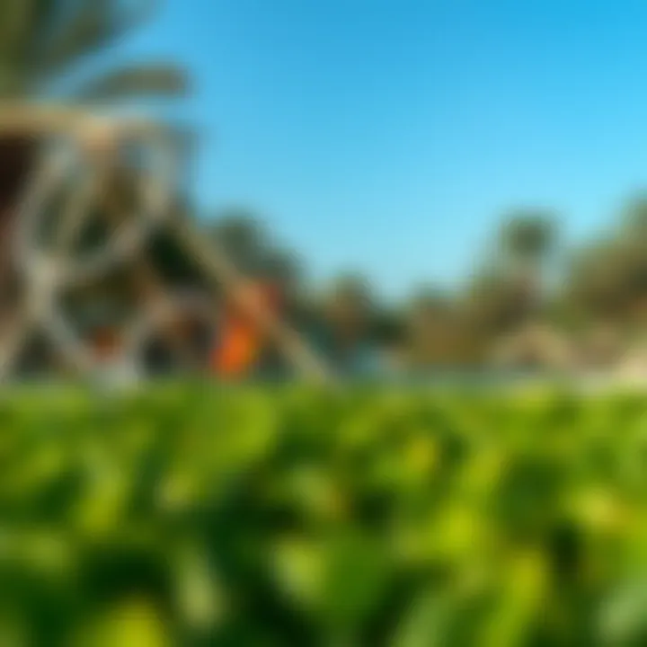 Family Park in Jebel Ali Family-friendly park in Jebel Ali featuring playgrounds and green spaces