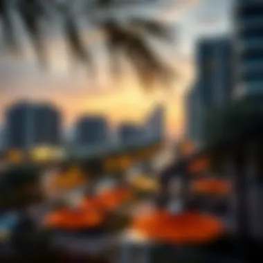 Artistic representation of investment potential in Jumeirah Garden City