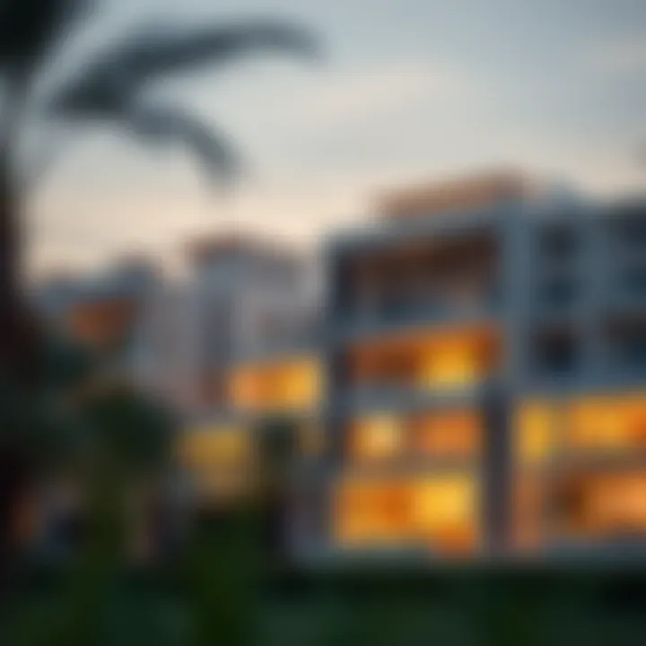 Luxury residential properties in Jumeirah Garden City