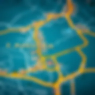 Location Map of LaVita Strategic location map highlighting LaVita's proximity to key attractions