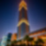 Stunning architectural view of Malak Tower