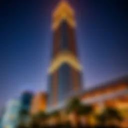 Stunning architectural view of Malak Tower