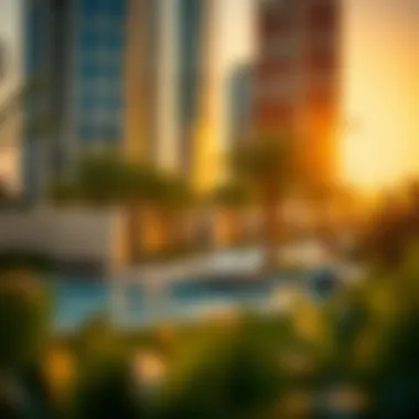 Luxurious amenities at Malak Tower