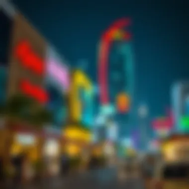 Vibrant Nightlife of Business Bay Local attractions in Business Bay with vibrant nightlife