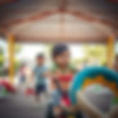 Outdoor Activities for Growth Children participating in outdoor activities and playtime
