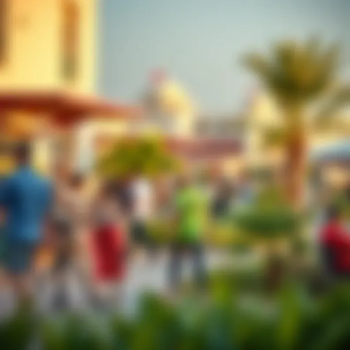 Community Vibe at Oasis by Emaar Vibrant community life within the Oasis by Emaar